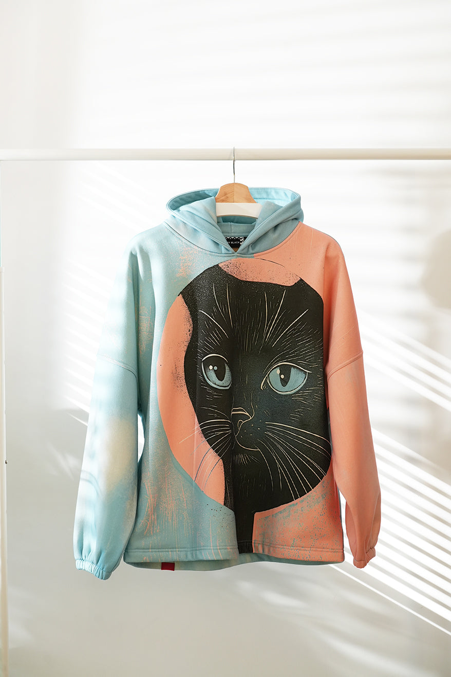 black cat 4s hoodie