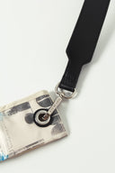 Toby Black Bag held by high end quality strap