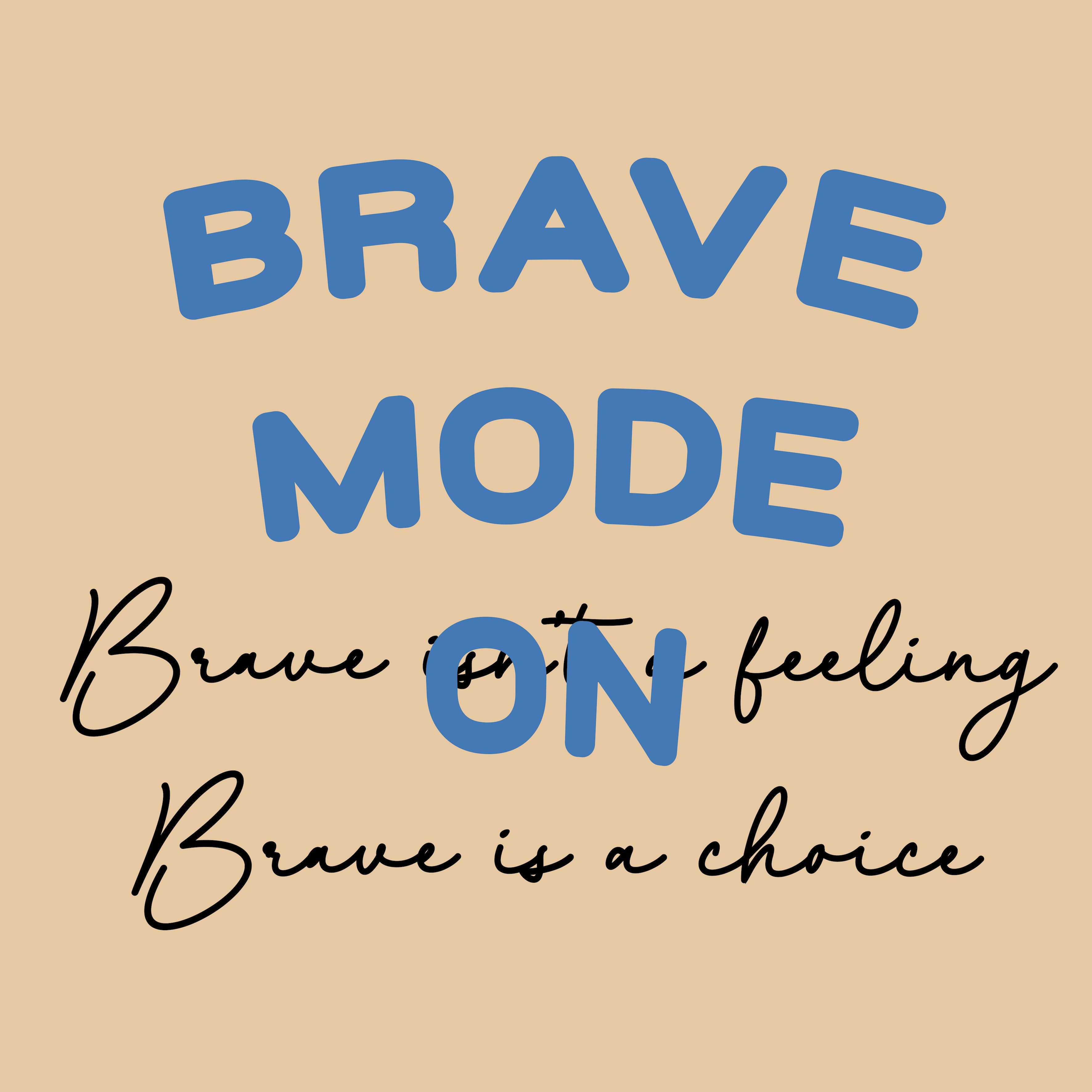 TobyBlack-Live Like A Cat- BRAVE MODE ON Unisex Classic Sweatshirt-Courage Sweatshirt | Motivational Apparel | Minimalist Cotton Sweatshirt | Self-Confidence Clothing | Positive Message Fashion