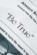 "BE TURE" Unisex Classic Fit T shirt