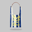 "Vivre Comme Un Chat" Toby Bag with detachable genuine leather strap