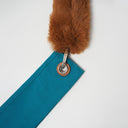 "Happy Cat" Toby Bag with detachable faux fur strap