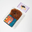 "Happy Cat" Toby Bag with detachable faux fur strap