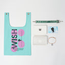 WISH Toby Bag with detachable nylon embroidered strap