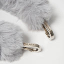 furry -wrist-strap-with-metal-hardware