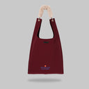 "LOVE" Toby Bag with detachable faux fur strap