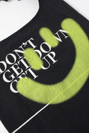 "Smiley Comeback" Toby Bag with detachable leather strap