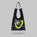 "Smiley Comeback" Toby Bag with detachable leather strap