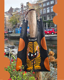 (Pre-order : Ships from 10 Dec 2025) "CATIGER" Toby Bag with detachable leather strap