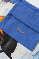 "Snooze Over Food" Toby Bag with detachable leather strap