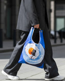 "Snooze Over Food" Toby Bag with detachable leather strap