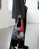 "Bloom" Toby Bag with detachable leather strap