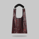 "Ribbon Chic" Toby Bag with detachable faux fur strap