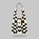 "Echo Cat" Toby Bag with detachable leather strap