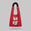 "WHY NOT?" Toby Bag with detachable faux fur strap