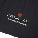 "Hey Love" Toby Bag with detachable leather strap