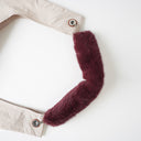 "Small Tips" Toby Bag with detachable Faux Fur Strap