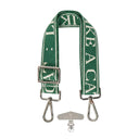 Green Woven Fabric Bag Strap/Wrist Strap with Phone Strap Adapter