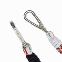 Keychain Red Blend Bag Strap label with toby black 