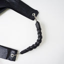 Twisted Faux Leather Strap/Wrist Strap with Phone Strap Adapter