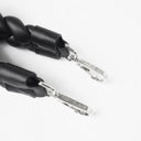 Twisted Faux Leather Strap/Wrist Strap with Phone Strap Adapter