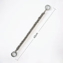 Swirl Metal Bag Strap/Wrist Strap with Phone Strap Adapter