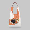"Do Not Disturb" Toby Bag with detachable leather strap