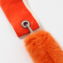 "IT'S OK" Toby Bag with detachable faux fur strap