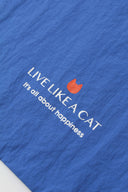 "Snooze Over Food" Toby Bag with detachable leather strap