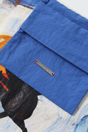 "Snooze Over Food" Toby Bag with detachable leather strap