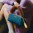 Toby To-Go Quiet Spark — Brown Fur Strap Set