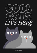 Cool Cats Live Here