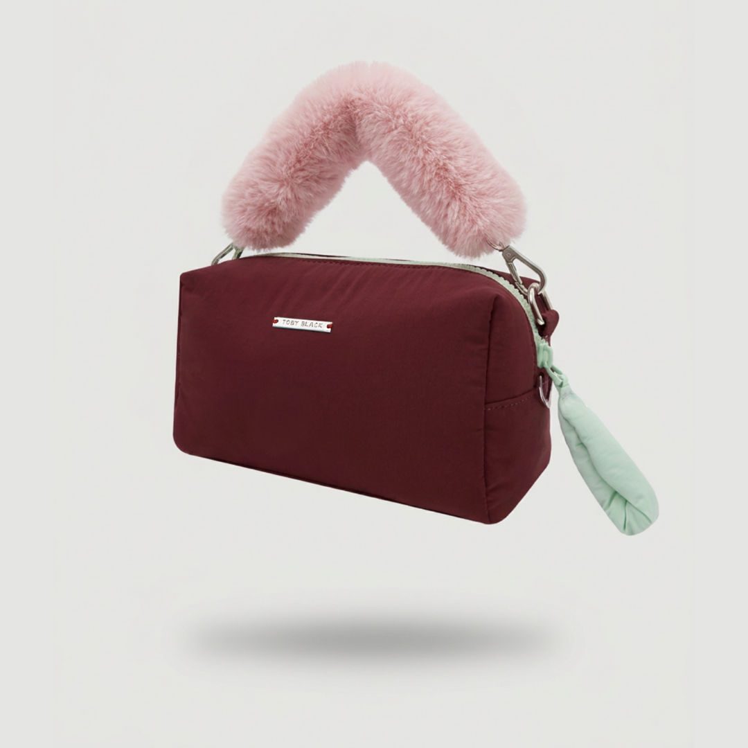 Toby To-Go Soft Rebellion — Pink Fur Strap Set