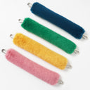 Loyal Blue  Fur Bag Strap/Wrist Strap with Phone Strap Adapter