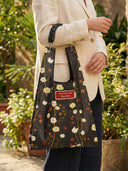 "Hey Love" Toby Bag with detachable leather strap