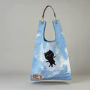 "Good things are Coming" Toby Bag with detachable leather strap